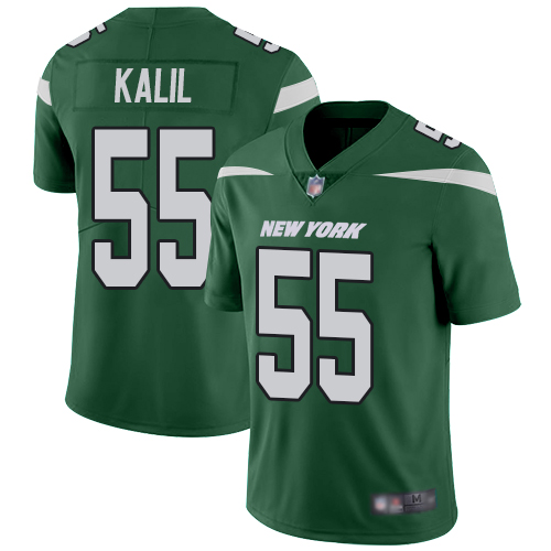 New York Jets Limited Green Youth Ryan Kalil Home Jersey NFL Football #55 Vapor Untouchable